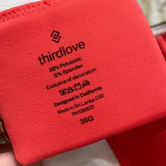 NWT ThirdLove Adjustable Sports Bra Size 38G Plus Size - Picture 3 of 9